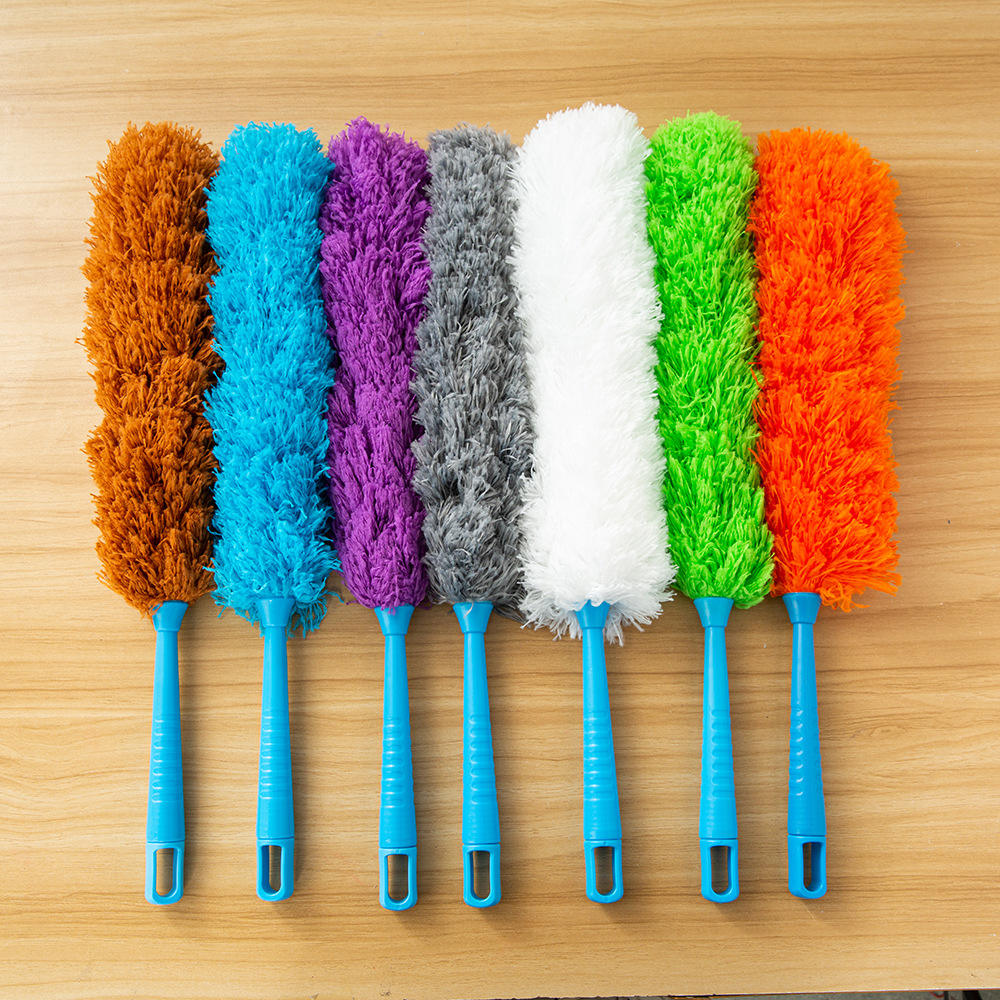 Customizable Feather Duster - Washable Microfiber Duster for Home & Car (13-18.9 in)
