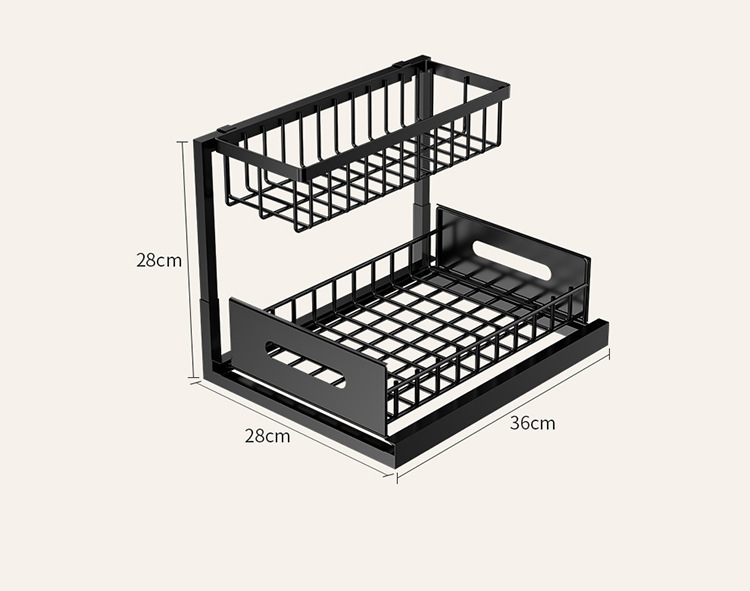 Foldable L-Shaped Kitchen Spice Rack - No-Drill Metal Seasoning Organizer