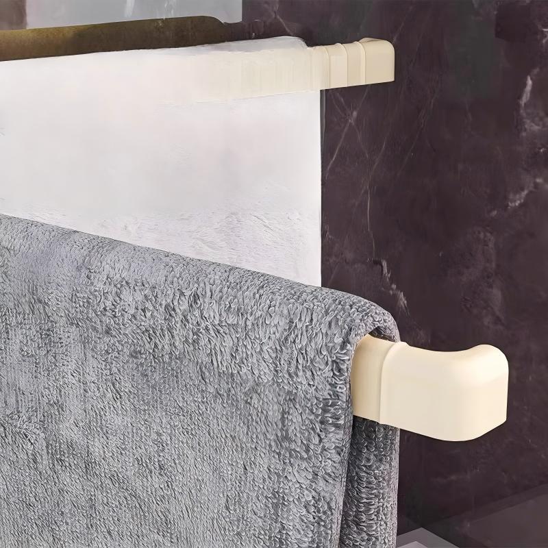 3-Tier Suction Rotating Towel Rack - No-Drill Foldable Bathroom Towel Holder