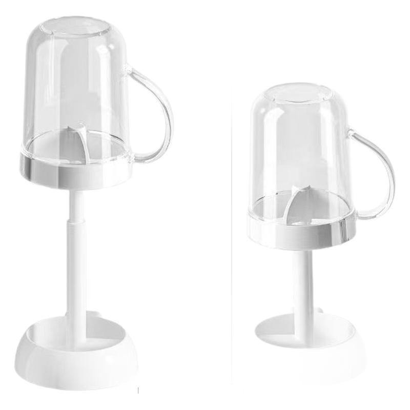 Electric Toothbrush Holder Set with Rinsing Cup - No-Drill Organizer for Kids & Students