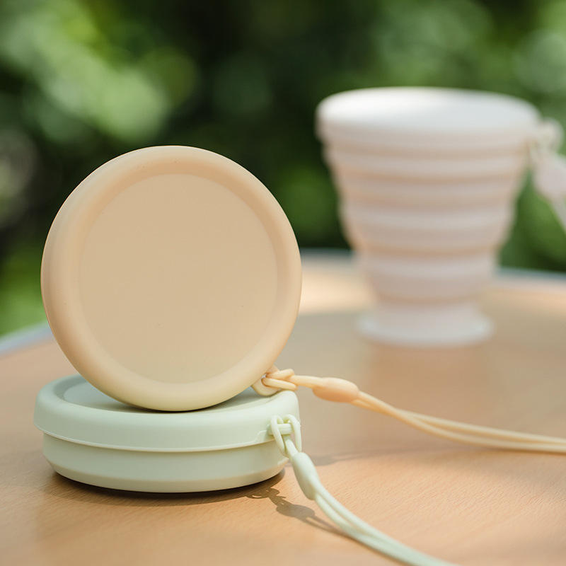 Collapsible Silicone Camping Cup - Telescopic Food-Grade Travel Cup (Heat-Resistant)