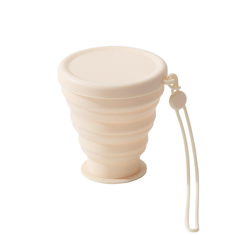 Collapsible Silicone Camping Cup - Telescopic Food-Grade Travel Cup (Heat-Resistant)