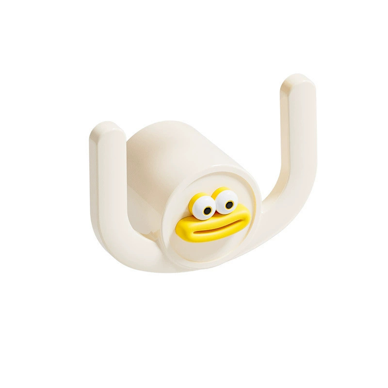 No-Drill Bathroom Slipper Rack - PP Wall-Mounted Draining Slipper Holder