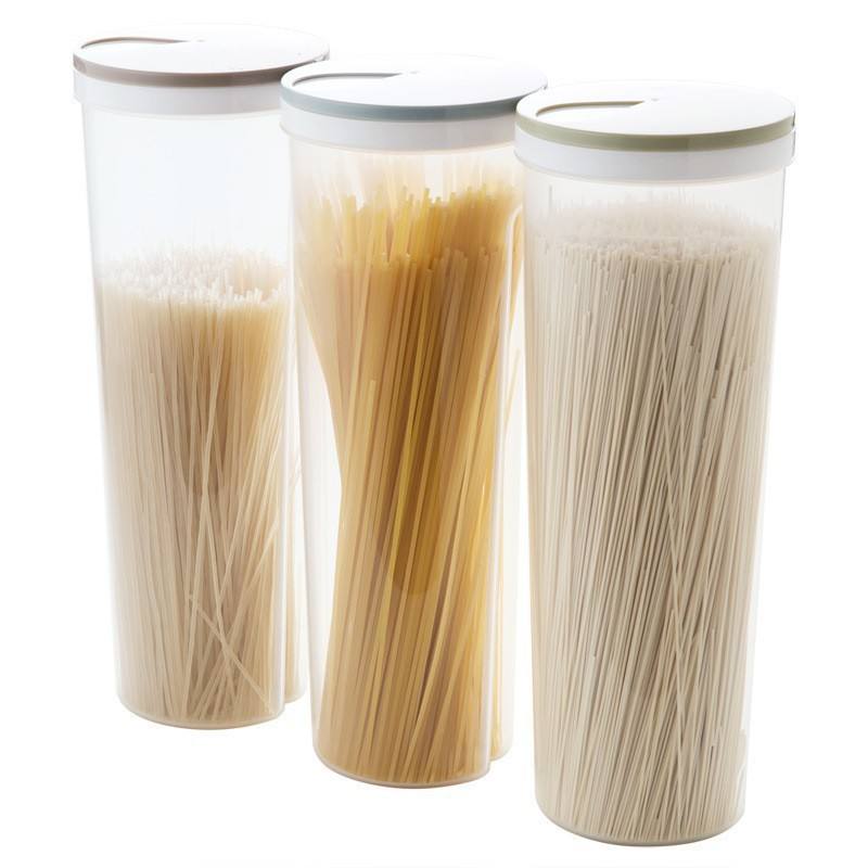 12 L Whole Grain Storage Jar - Sealed Plastic Cereal Container with Portion Control