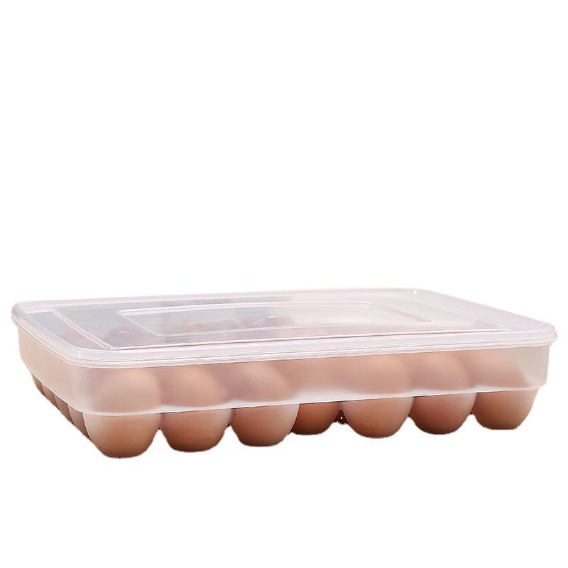 34-Grid Multi-Layer Egg Storage Box - PP Fridge Egg Tray, Shock-Proof & Sealed