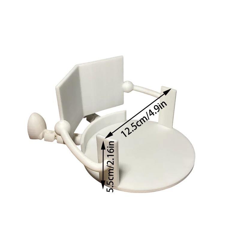 3D-Printed Toilet Paper Holder - PLA Bathroom Tissue Box & Decorative Stand
