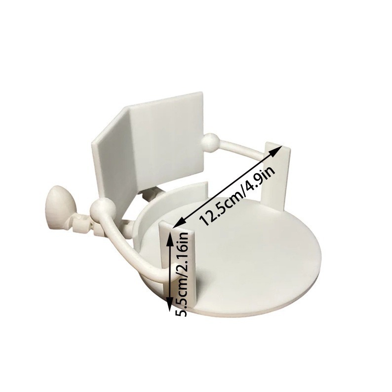 3D-Printed Toilet Paper Holder - PLA Bathroom Tissue Box & Decorative Stand