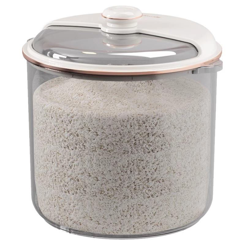 Sealed Rice & Flour Container - Insect-Proof Moisture-Proof Rice Bucket, 10L+