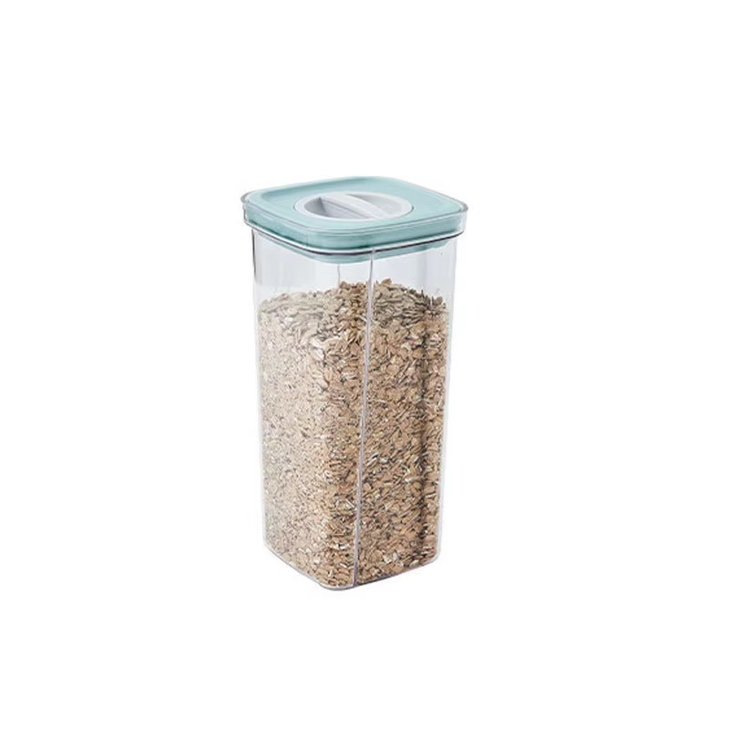 600ML Rotating Sealed Food Jar - PP Fresh-Keeping Container for Snacks & Grains