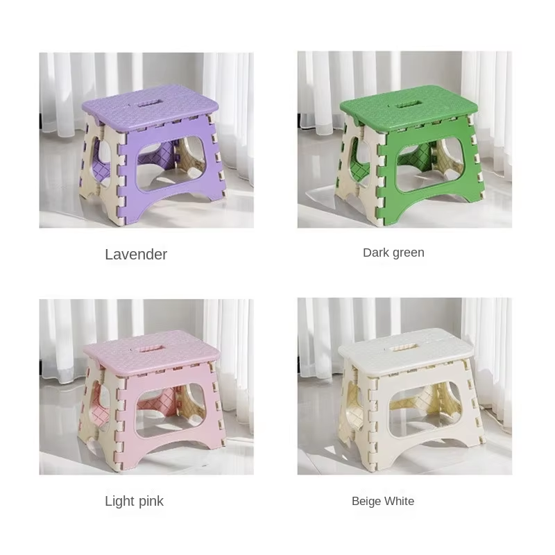 Modern Folding Stool - Portable Thickened Lightweight Space-Saving Outdoor Stool