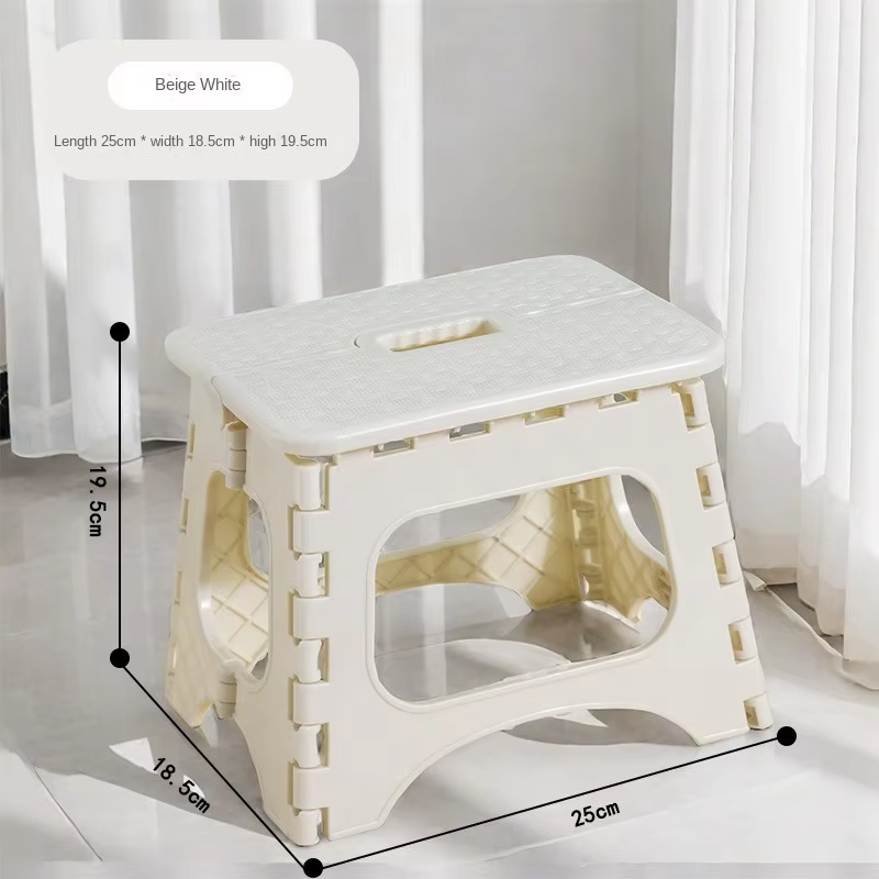Modern Folding Stool - Portable Thickened Lightweight Space-Saving Outdoor Stool