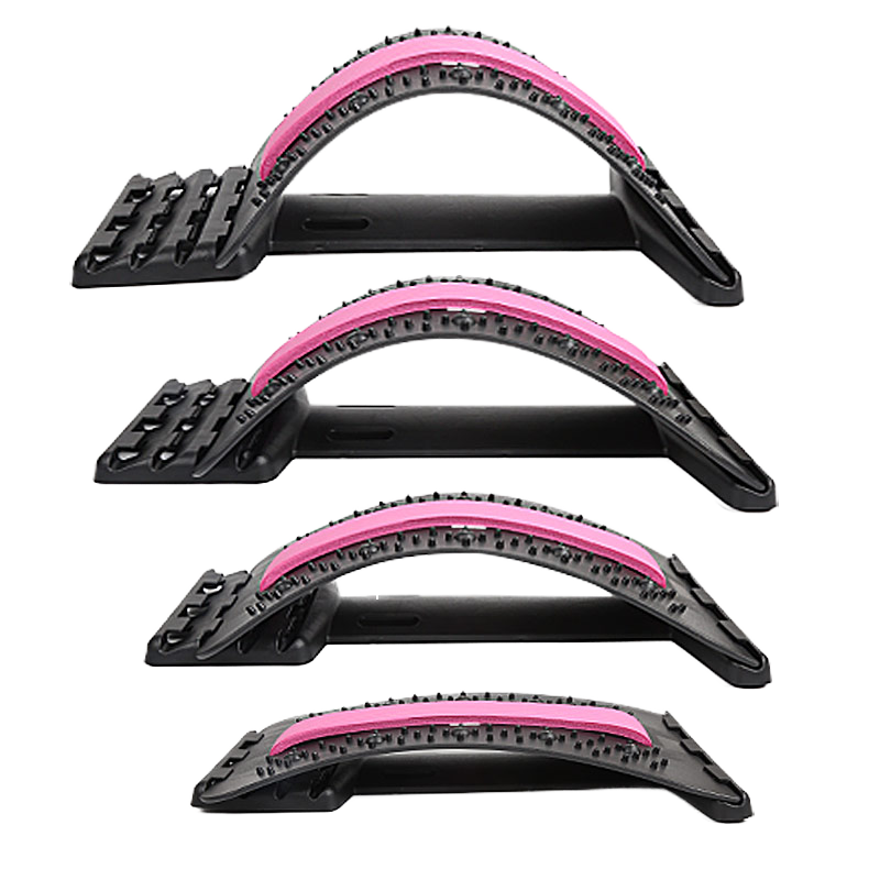 Adjustable Arch Back Stretcher and Lumbar Support Belt with Massage Points