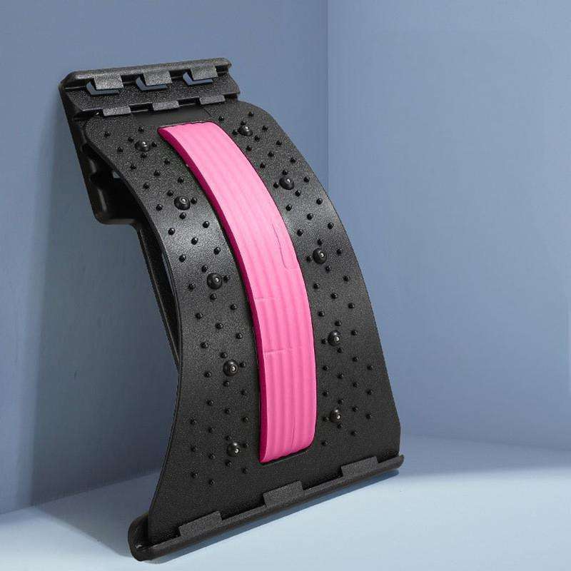 Adjustable Arch Back Stretcher and Lumbar Support Belt with Massage Points