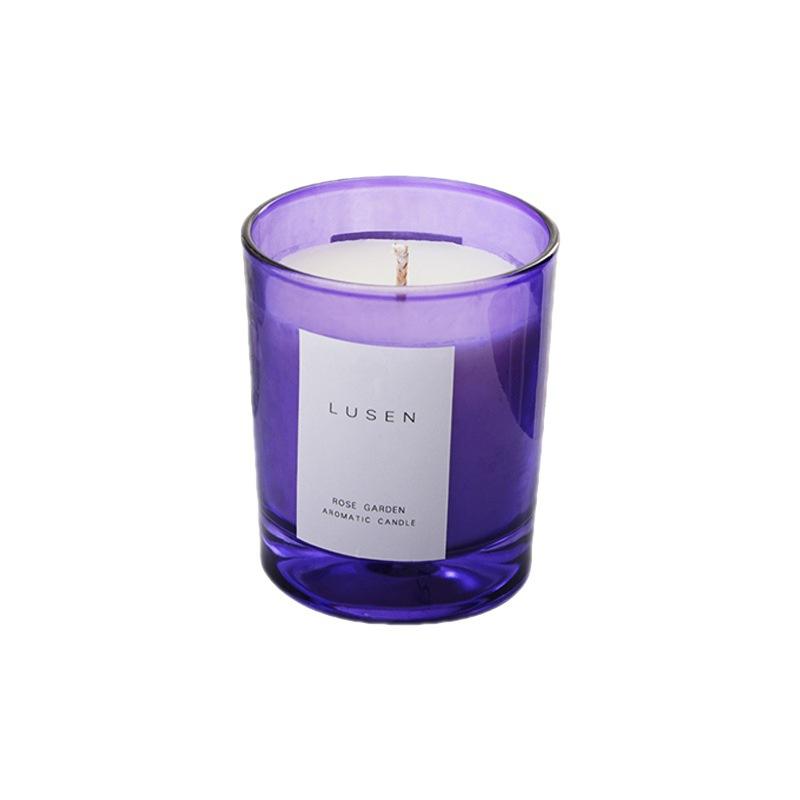 Branch-Shaped Soy Wax Scented Candle in Glass Jar - 12-24 Hour Burn