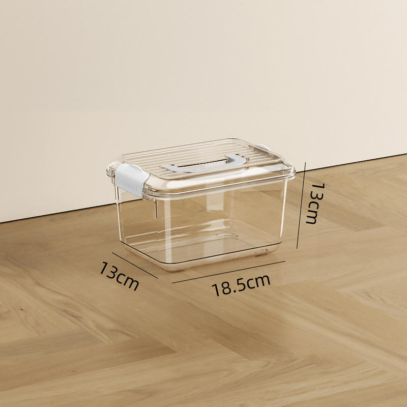 Thickened Transparent Plastic Storage Box - Dust and Moisture Proof Container