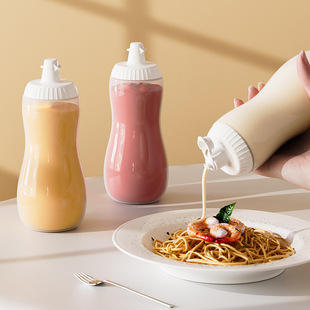 Food-Grade BPA-Free Sauce and Batter Dispenser - Reusable Kitchen Squeeze Bottle