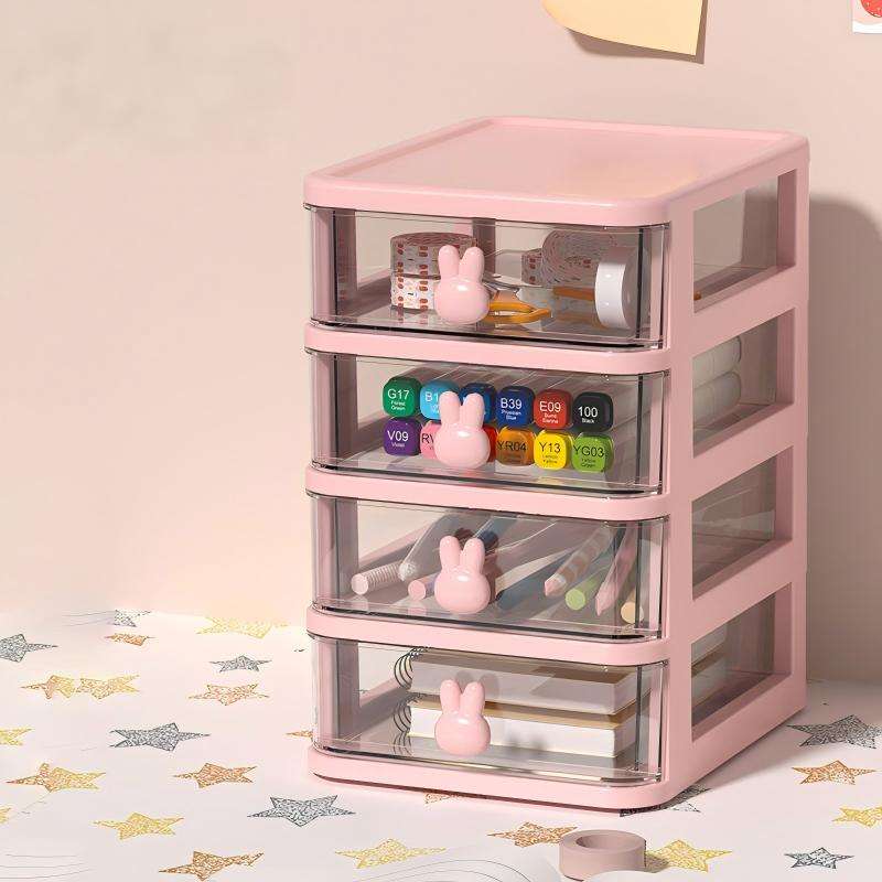 Classic 4-Layer Desktop Organizer for Office, Home and School, 13.4 x 17 x 21 cm