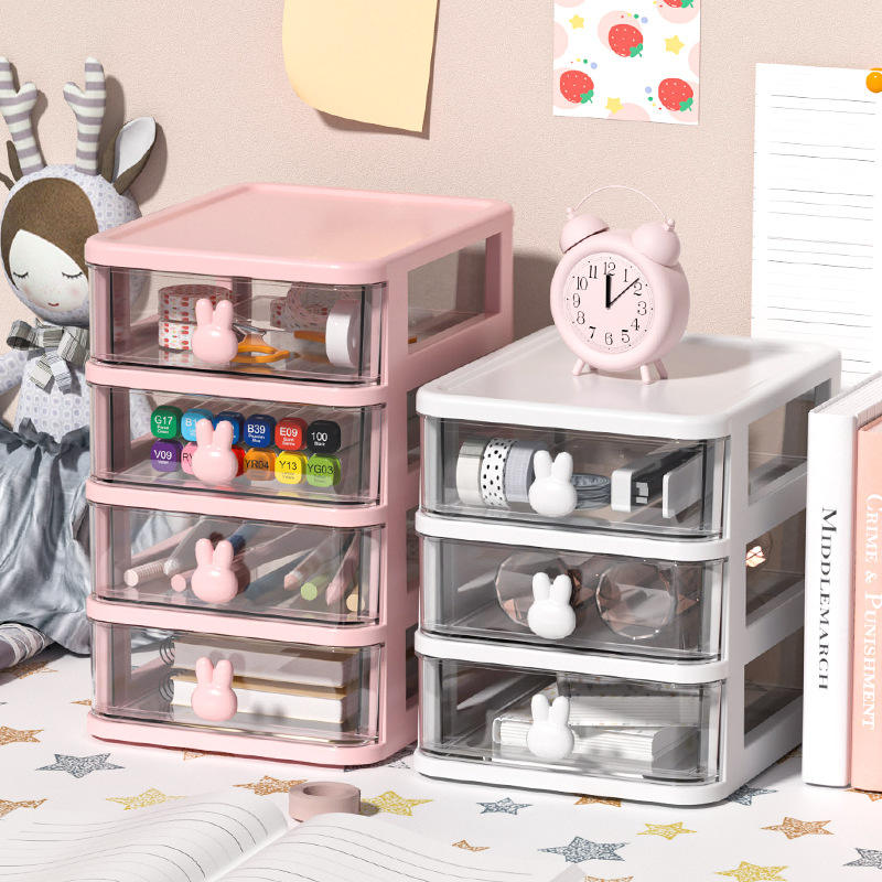 Classic 4-Layer Desktop Organizer for Office, Home and School, 13.4 x 17 x 21 cm