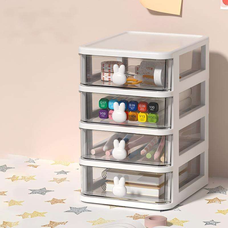 Classic 4-Layer Desktop Organizer for Office, Home and School, 13.4 x 17 x 21 cm