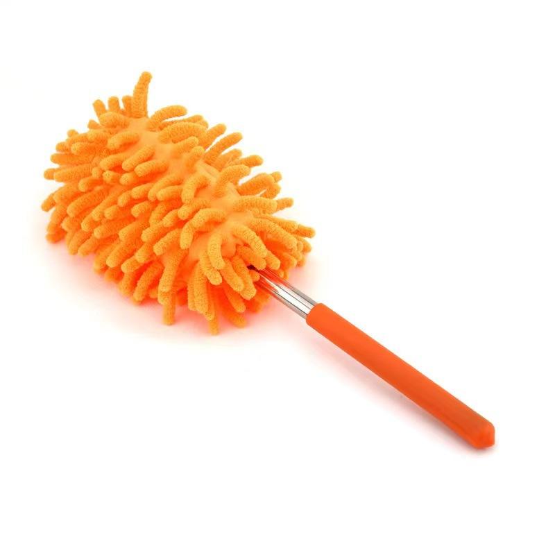 Telescopic Microfiber Hand Duster with Extendable Handle, 75 cm