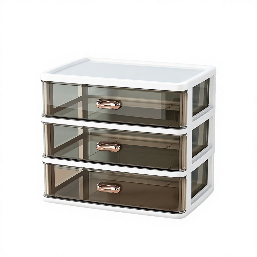 Extra-Large Stackable Drawer Desktop Organizer, 34.5 x 24.5 x 29.5 cm