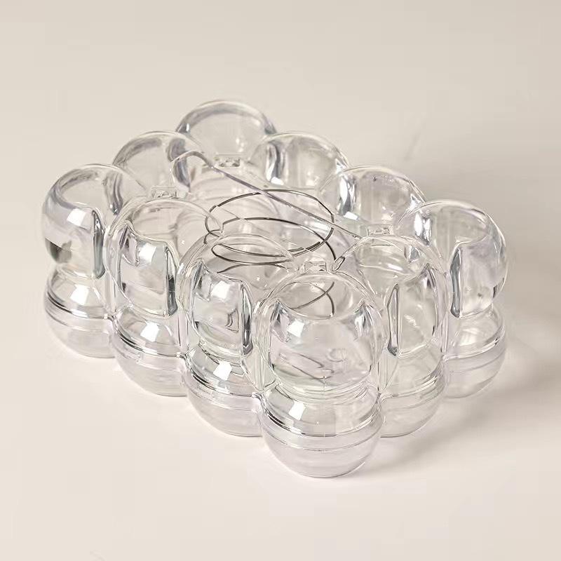 Transparent Plastic Tissue Box - Durable Classic Design for Home and Office