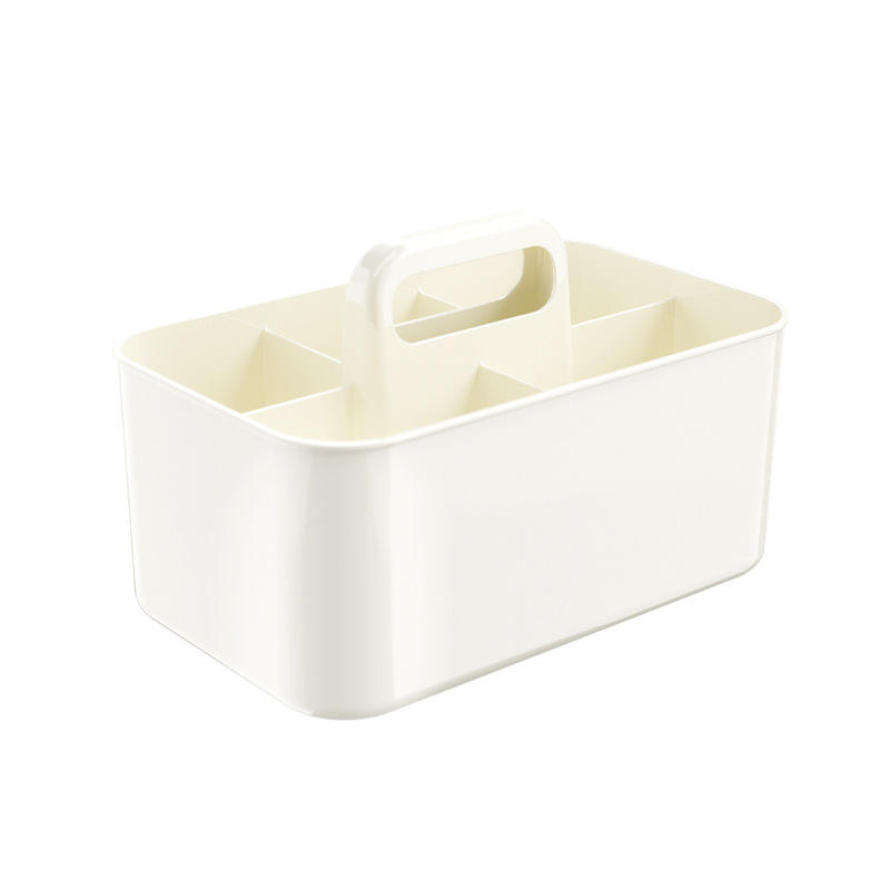 Simple Portable Plastic Storage Box - Multi-Purpose Organizer, 24.5 x 14.8 x 11 cm