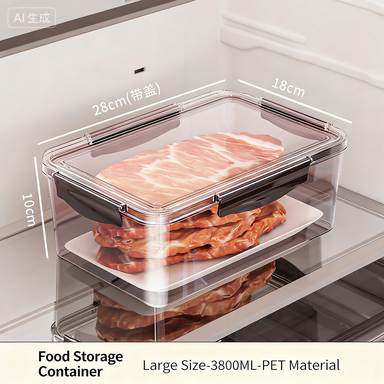 Sealed Stackable Fridge Storage Box for Vegetables and Fruit