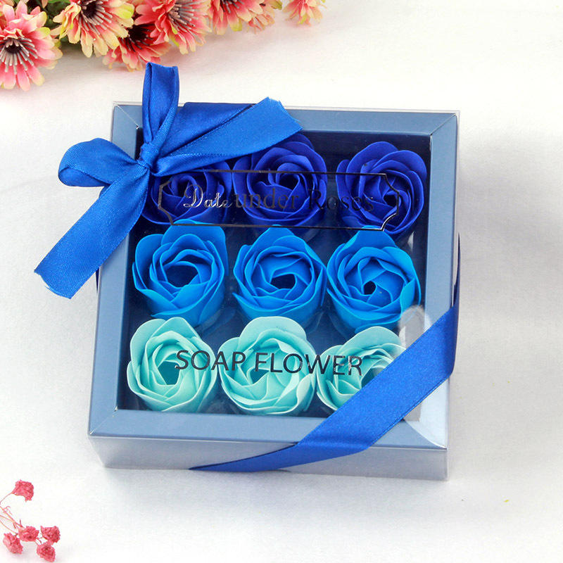Handmade Rose Soap Flower Gift Box - Preserved Roses for Mother’s Day and Weddings